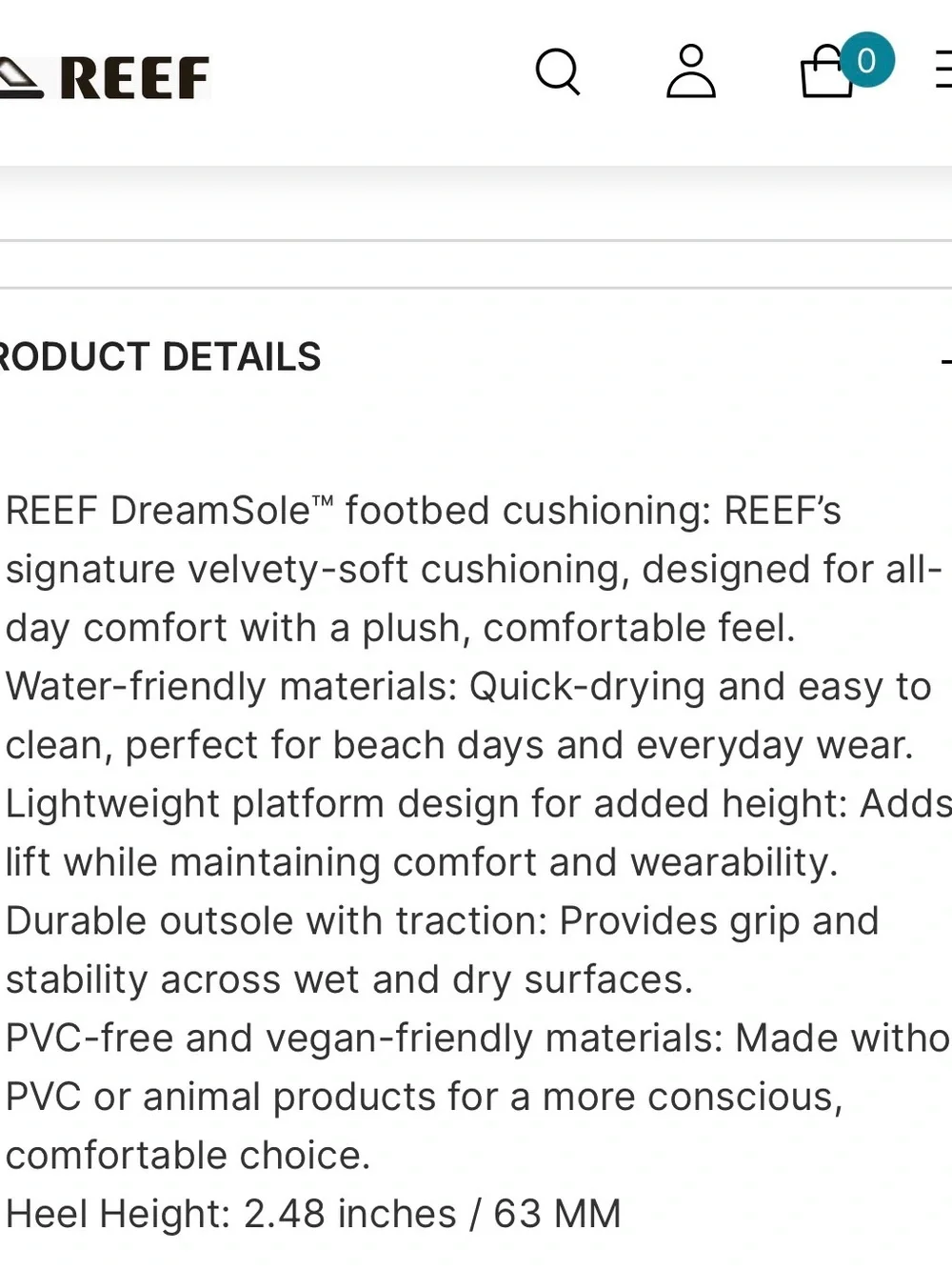 Reef Olive and Tan Platform Slingback Sandal
